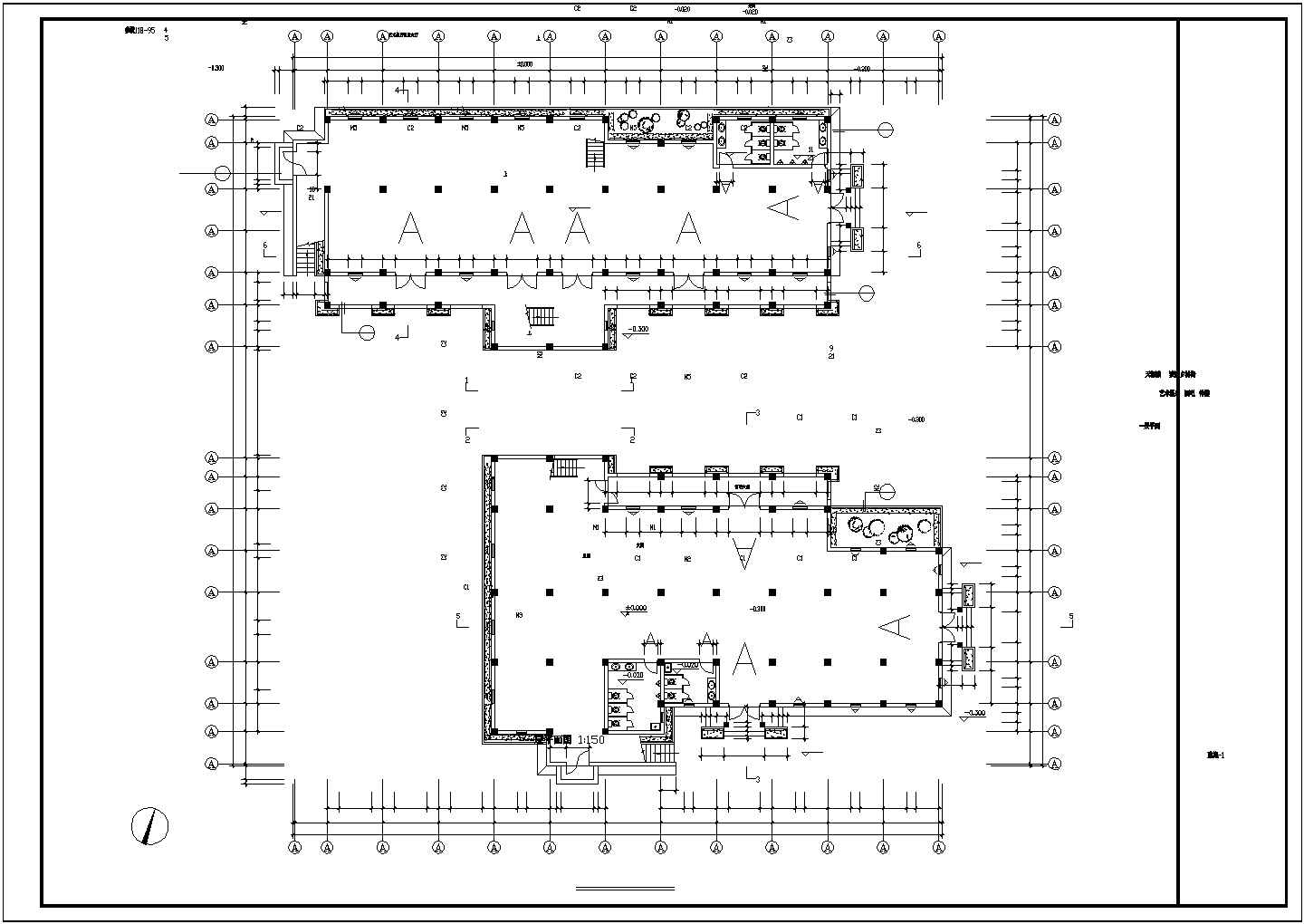 艺术钟楼建筑设计方案全套CAD图纸