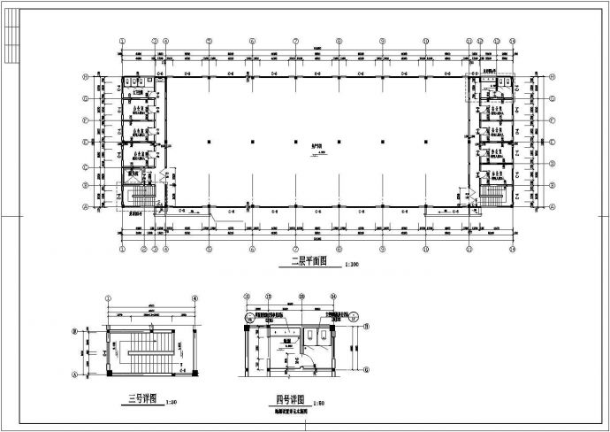 某地2层框架结构厂房建筑及结构施工图_图1