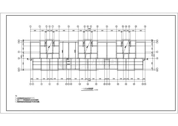 某地12层剪力墙结构住宅结构施工图-图二
