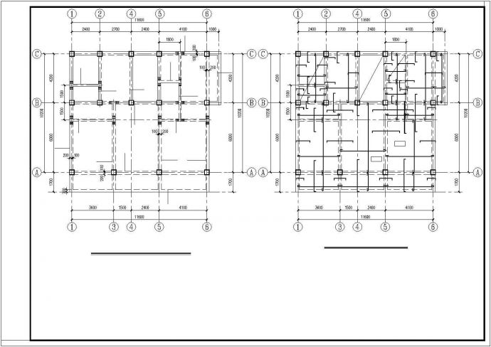 四层别墅结构建筑施工图纸(共7张）_图1