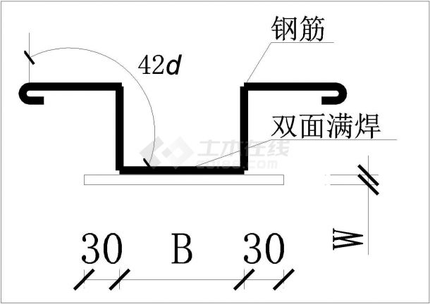 某地混凝土工程建筑结构图（共11张）-图二