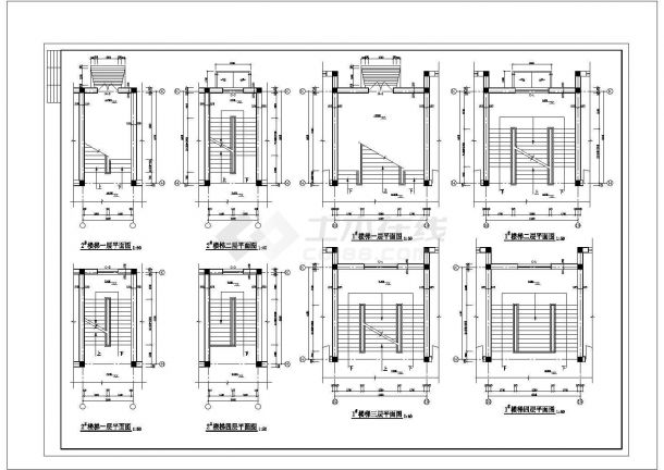 某学校建筑施工及设计方案全套CAD图-图一