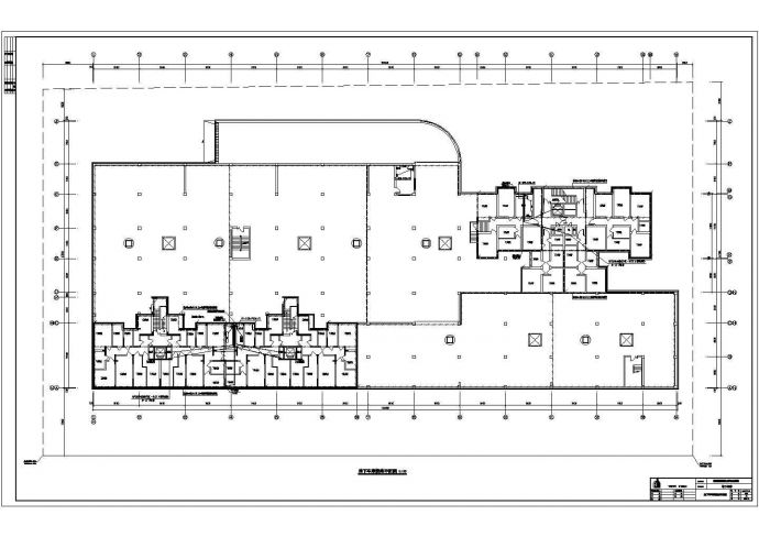 某一层地下车库电气设计全套施工图_图1
