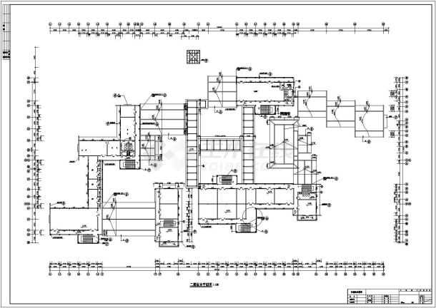 某古文化街一些园林古建cad图纸-图二