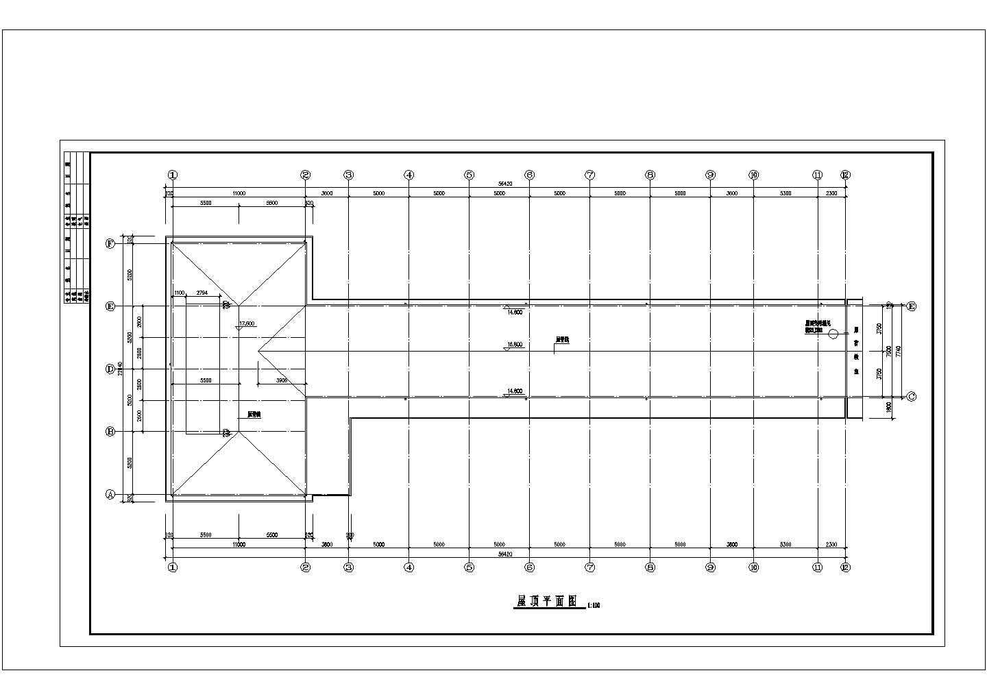某中学教学楼详细建筑设计方案及施工全套CAD平面图