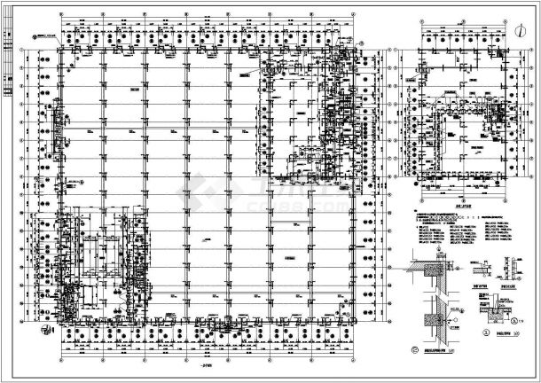 东芝电梯厂房建筑图全套设计施工CAD方案-图一