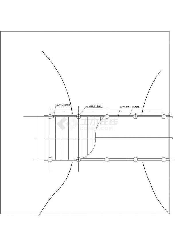 非常实用的一套景观拱桥园林设计图-图二