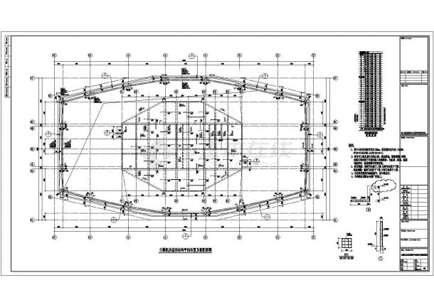 框架—核心筒结构型钢混凝土超高层结构-图一