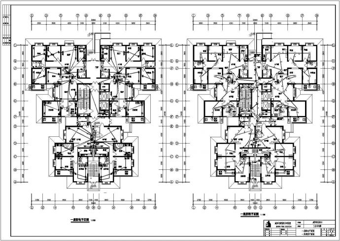 陕西省某32层住宅楼电气施工图纸_图1