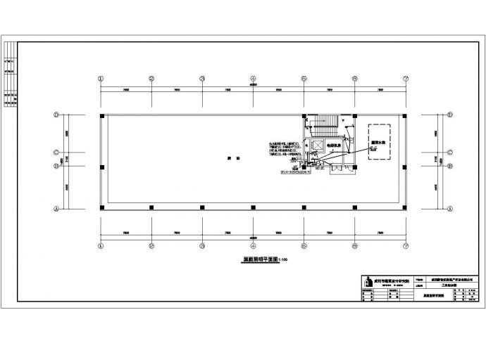 某四层工业综合楼电气设计施工图纸_图1
