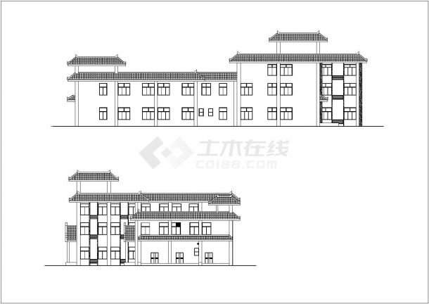 传染病房、传染病、病房平面图-图二