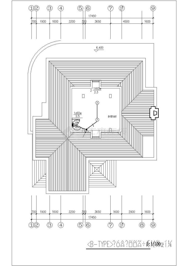 某别墅给排水设计10cad施工图-图二