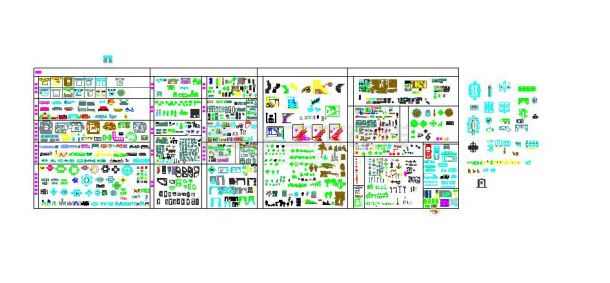 装修画图家具专用图库CAD版本-图一