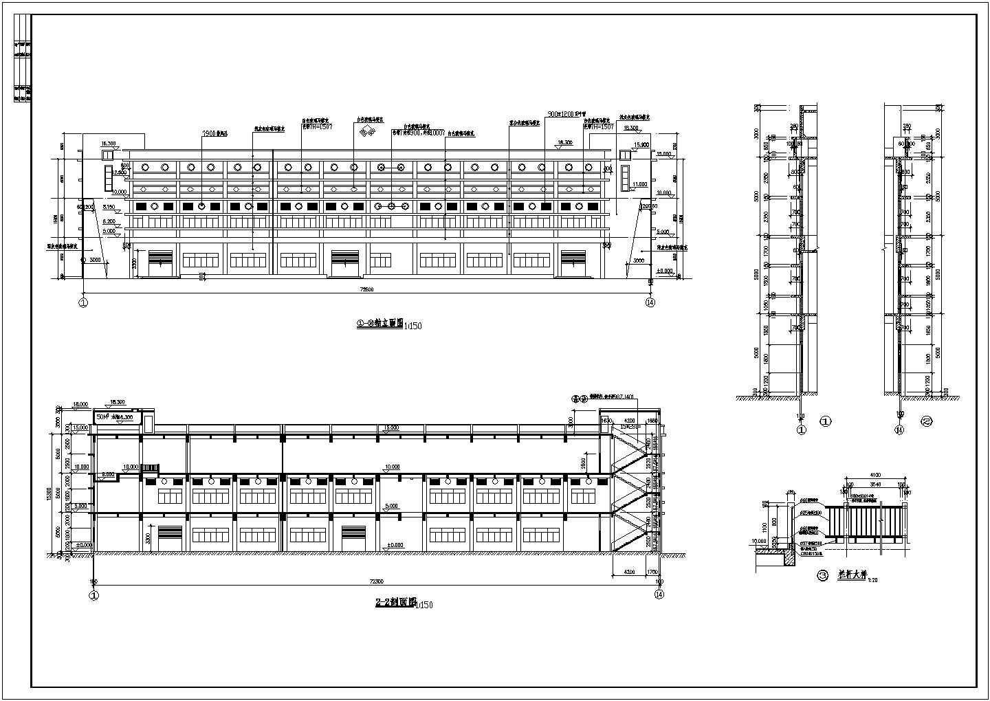 茂扬厂房建筑设计施工CAD方案图