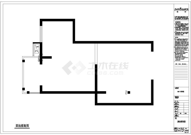 某地区美和田园风格最终CAD建筑图-图一