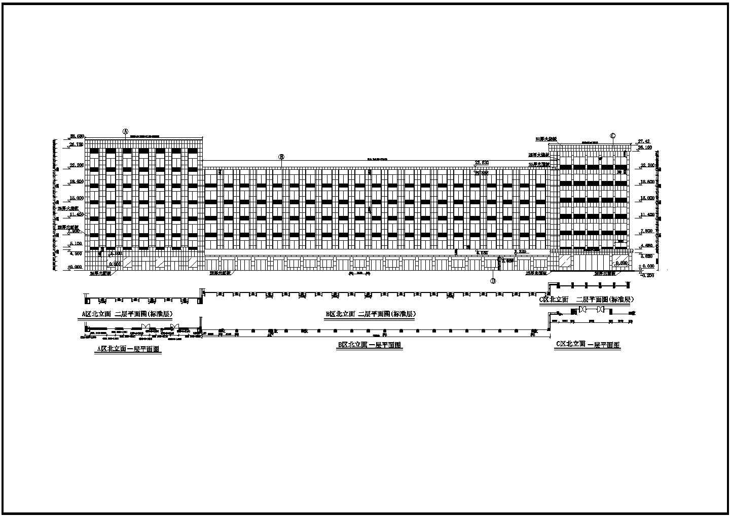 某建筑干挂石材细部节点做法细化施工图