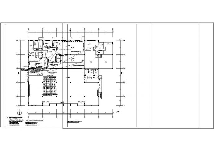 某食堂全套电气设计CAD施工图纸_图1