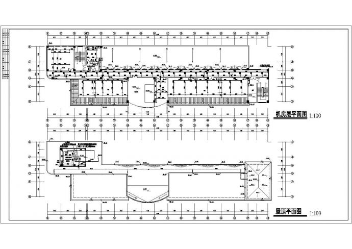 某宾馆十一层框架结构给排水消防施工图_图1