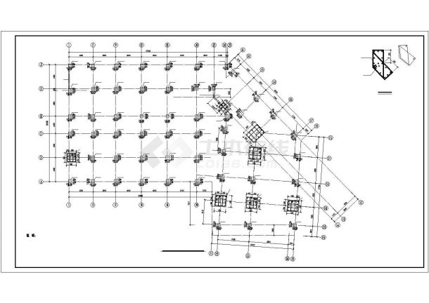 住宅楼结构设计建筑施工图纸（全套）-图二
