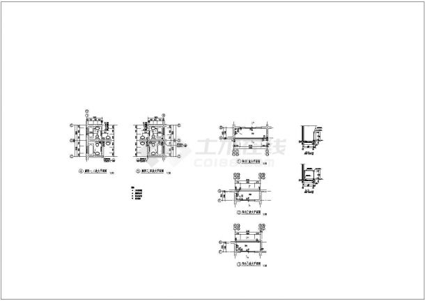 某住宅楼施工及设计方案全套CAD图纸-图一