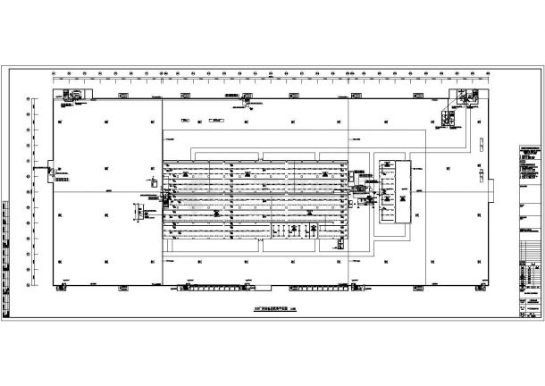 某二层大空间厂房电气设计全套施工图-图一