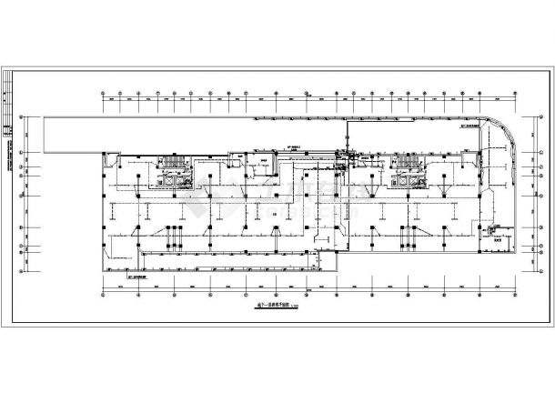 高层公寓强电全套具体电气设计施工CAD图-图二