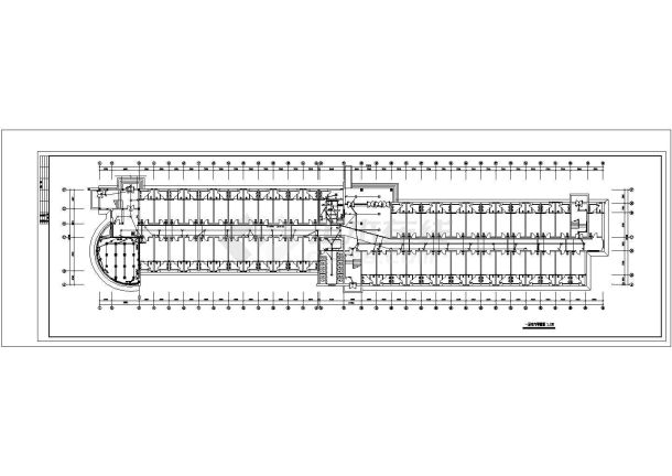 公寓宿舍楼具体电气设计施工全套CAD图-图一
