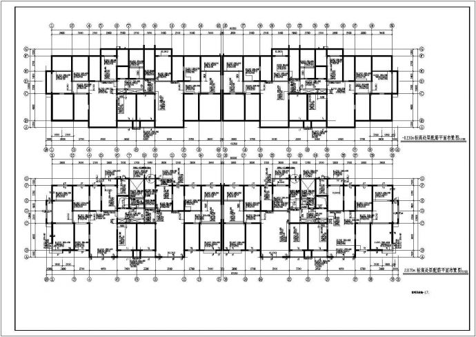 某地区18层剪力墙结构高层住宅结构施工图_图1