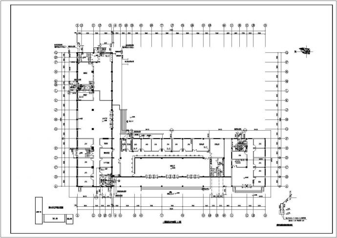 某单位十层框架结构办公楼给排水消防施工图_图1