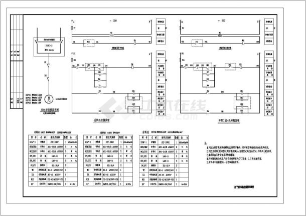某高层全套具体电气系统设计施工CAD图-图二