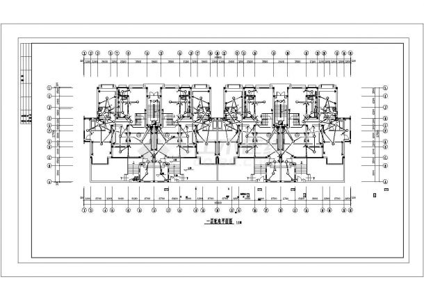 多层住宅全套具体电气设计和施工CAD图-图二