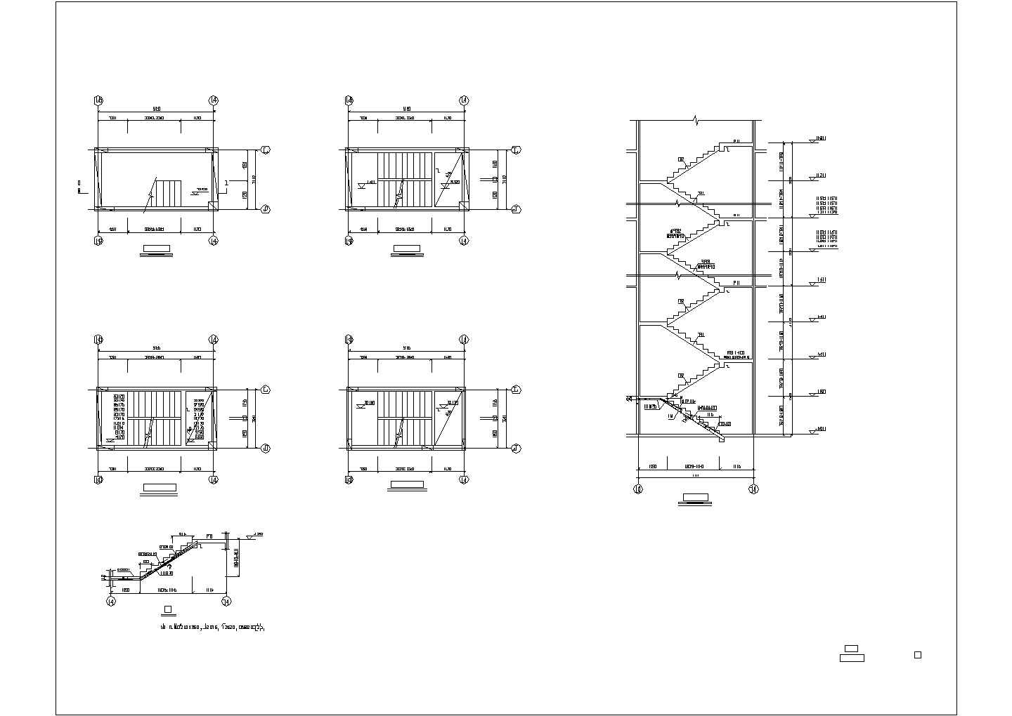 某小区10层住宅框架剪力墙结构设计施工图