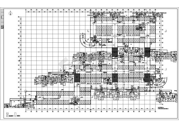 泰安某地下混凝土框架结构车库建筑施工图-图四