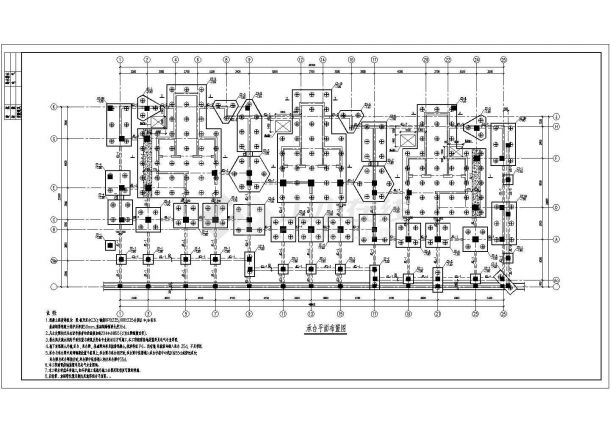 哈尔滨市30层剪力墙结构住宅楼全套结构施工图-图二
