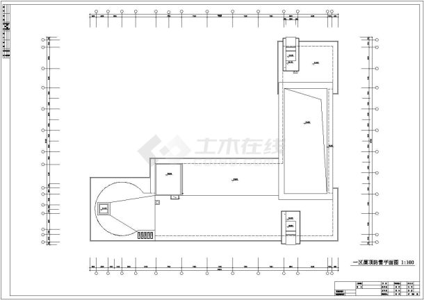 电缆电视全套电气设计施工CAD图-图一