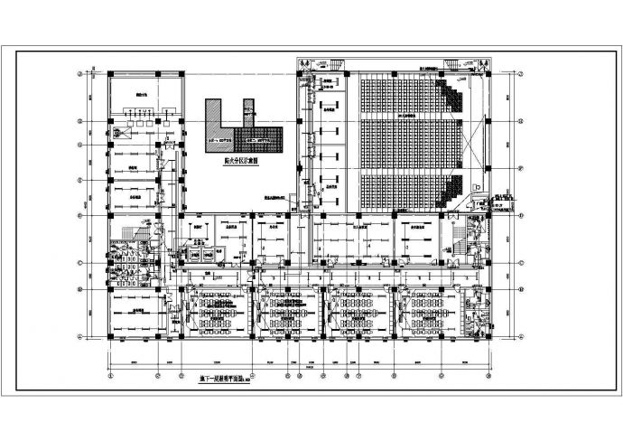 某中学五层框架教学楼电气设计施工图纸_图1