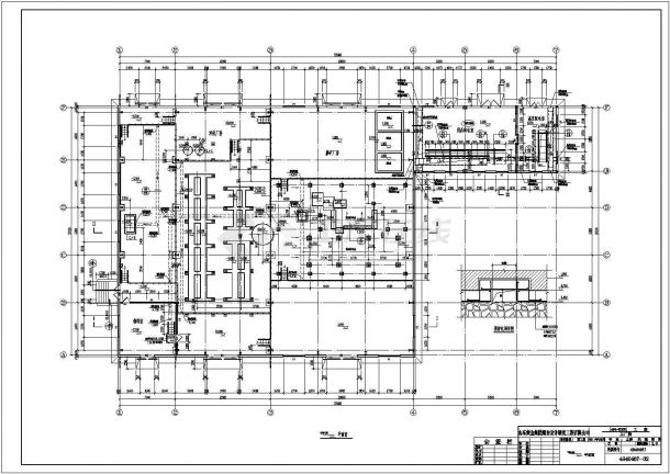 某地多跨单层门式刚架结构厂房全套建筑结构施工图-图一