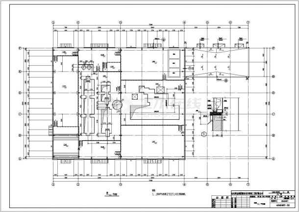 某地多跨单层门式刚架结构厂房全套建筑结构施工图-图二