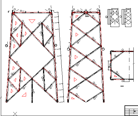 送电线路铁塔通用设计电气图纸（全套）-图二