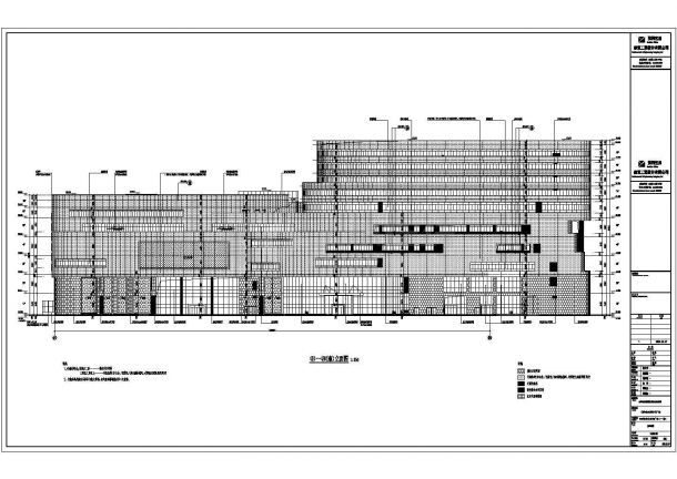 某市时代广场9层宾馆建筑设计施工图-图一