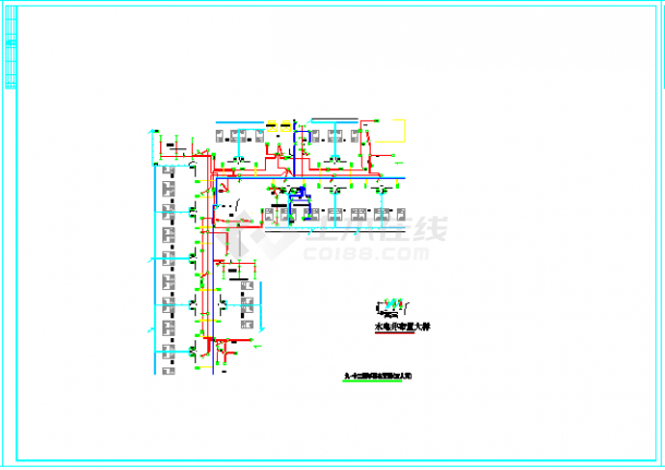 一套学生公寓楼建设工程设计图--电气-图二