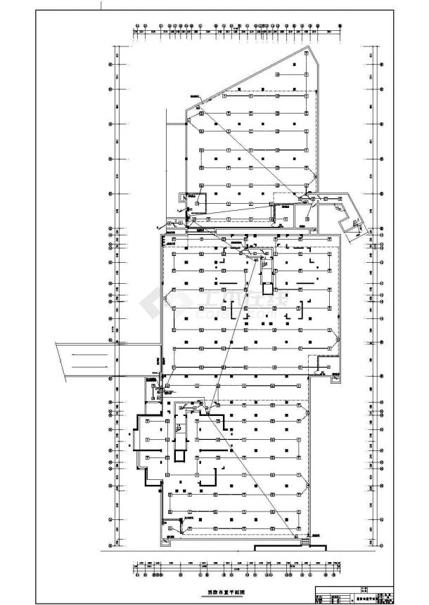 河南省某工程全套电气设计施工CAD图纸-图二