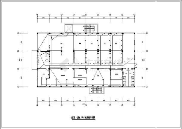 沿海某城市地区办公楼电气设计方案施工图-图一