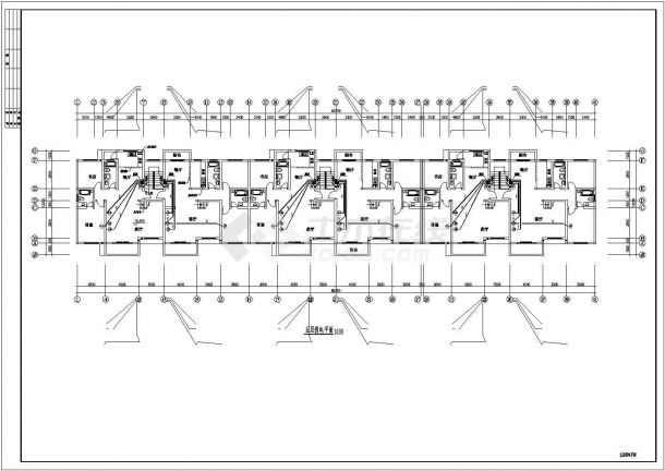 天平2#住宅全套详细施工电气设计CAD图-图一