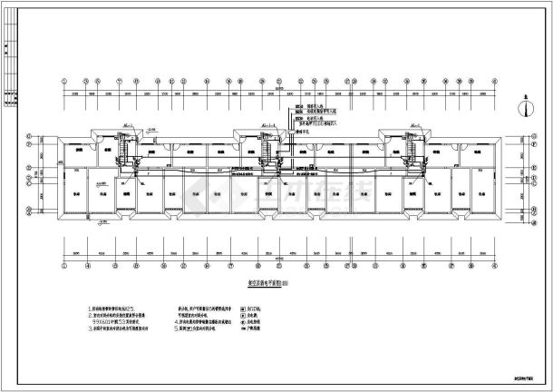 天平2#住宅全套详细施工电气设计CAD图-图二