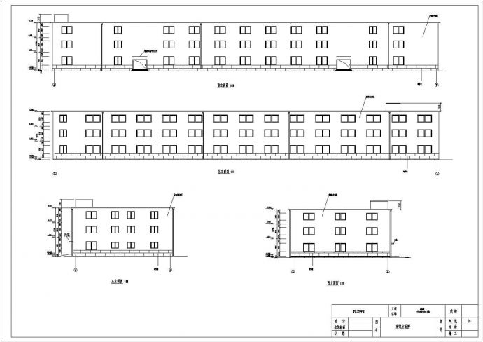 某地3层钢结构超市建筑结构施工图纸_图1