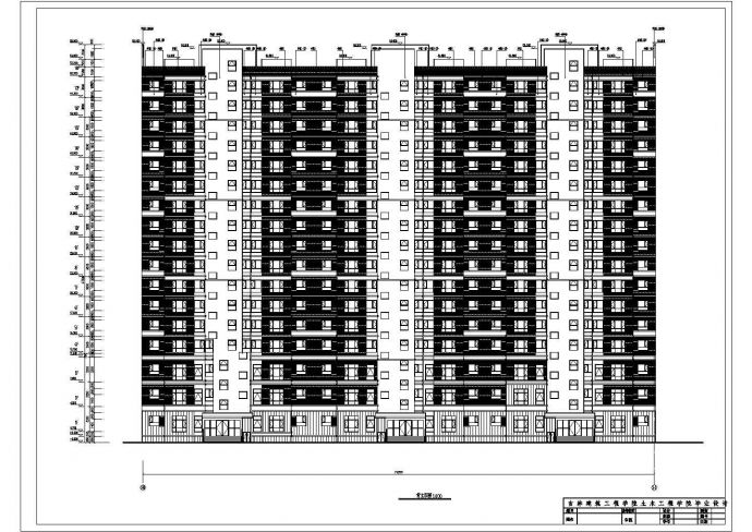 某18层剪力墙结构住宅楼建筑设计方案图（学生毕业设计）_图1