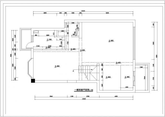 某三层别墅室内装修及电气设计施工图_图1