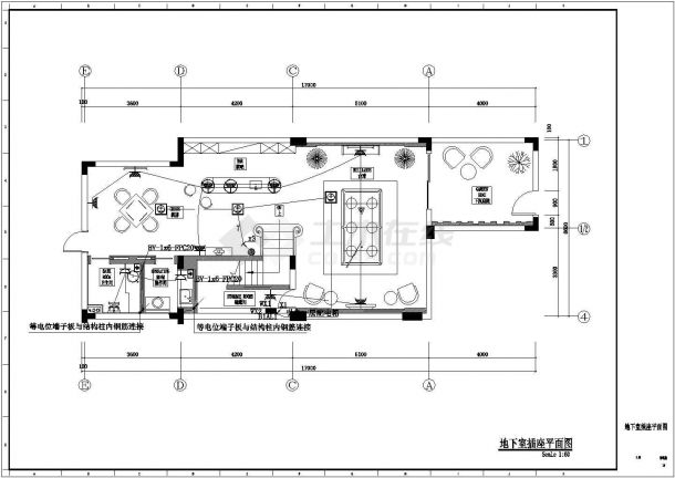 一套4层别墅豪宅电气设计全套施工图-图二