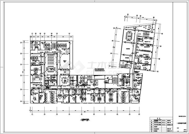 某三层办公楼电气（强电部分）设计施工图-图二